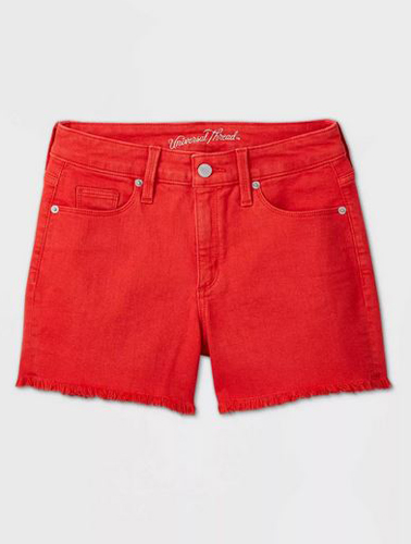 High-Rise Jean Shorts