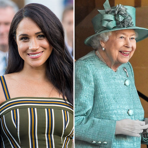 Meghan Markle and Queen Elizabeth