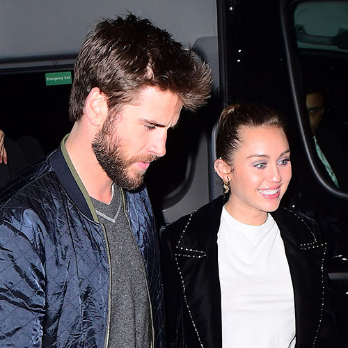 Miley Cyrus and Liam Hemsworth