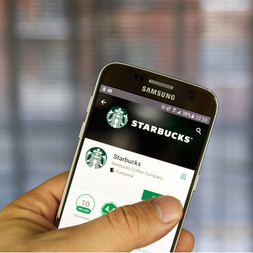 Starbucks app