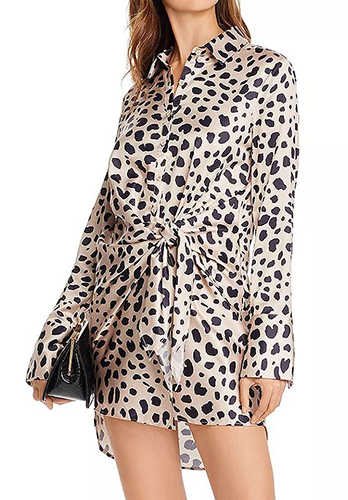 Cheetah Print Dress