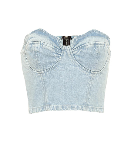 Denim Bustier