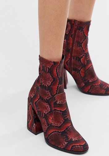 Heeled Sock Boots