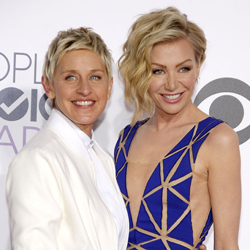 Ellen DeGeneres and Portia de Rossi