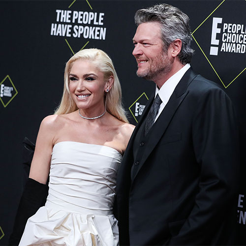 Gwen Stefani and Blake Shelton