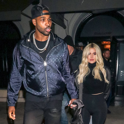 Khloe Kardashian and Tristan Thompson