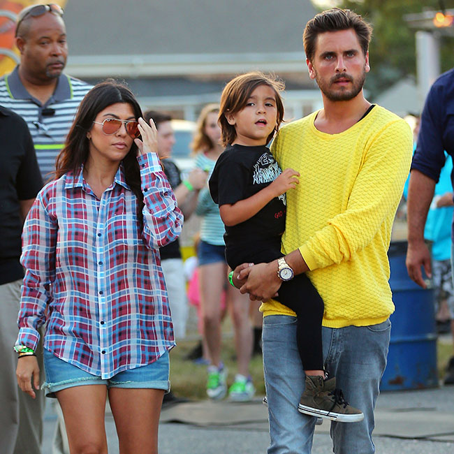 Kourtney Kardashian and Scott Disick