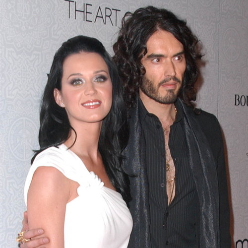 Katy Perry and Russel Brand