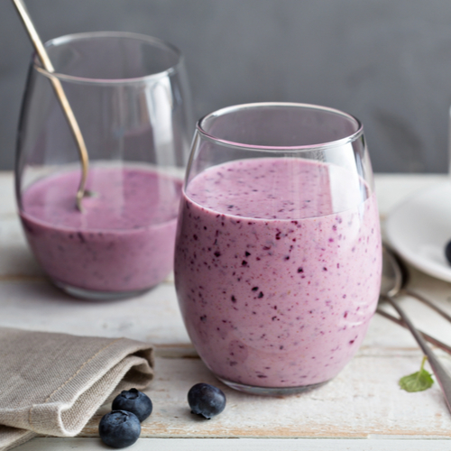 blueberry smoothie