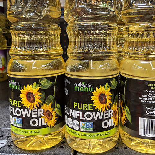 sunflower oil worst cooking ingredient