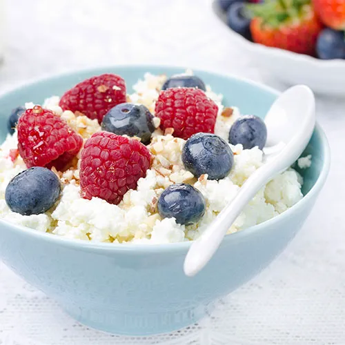 cottage cheese best food before bed