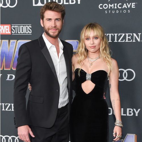 Miley Cyrus and Liam Hemsworth