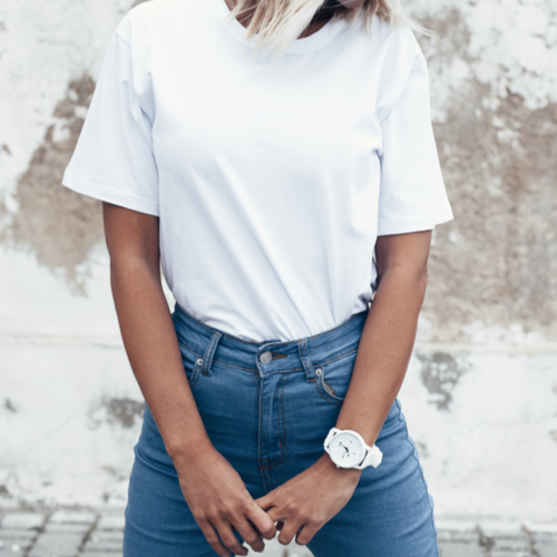 woman in jeans