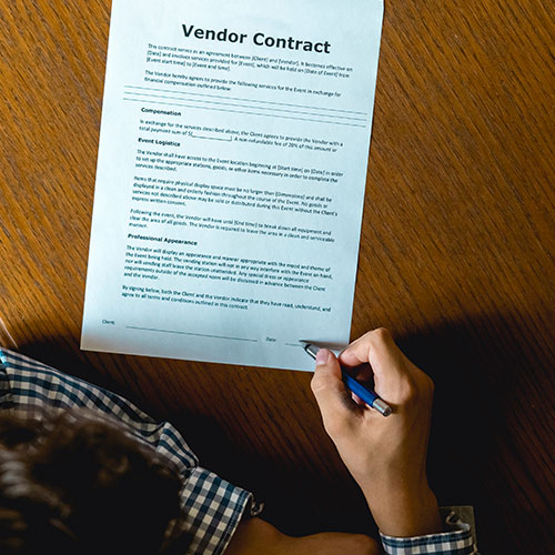 Vendor Contract