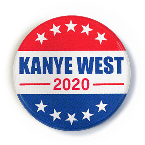 American President 2020 Button Badge