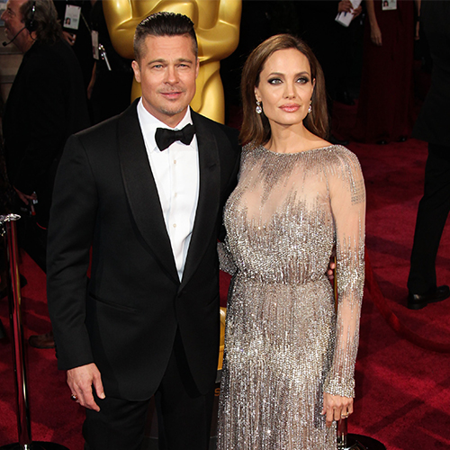 Angelina Jolie and Brad Pitt