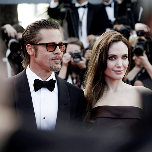 Angelina Jolie and Brad Pitt