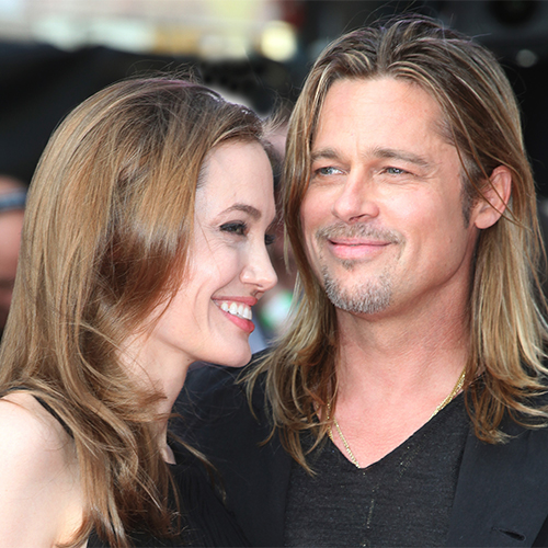 Angelina Jolie and Brad Pitt