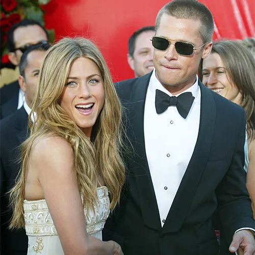 Brad Pitt and Jennifer Aniston