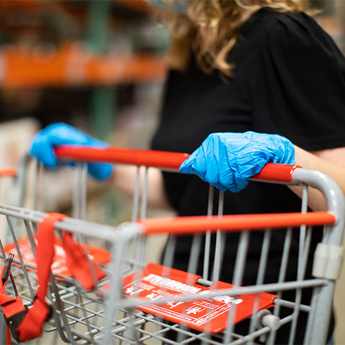 woman shopping