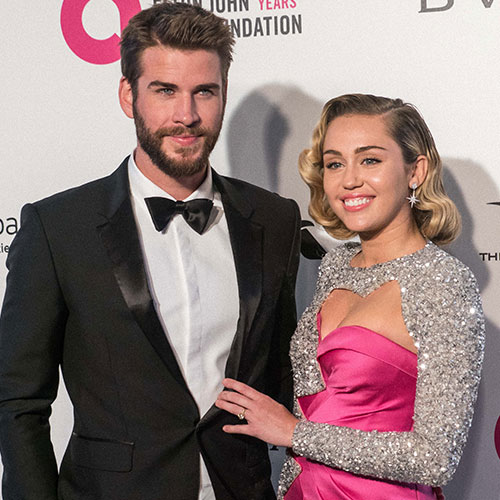 Miley Cyrus and Liam Hemsworth