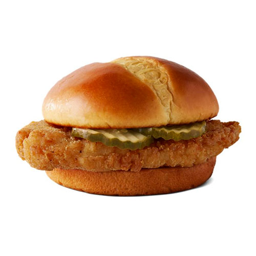 McDonald's crispy chicken sandwich