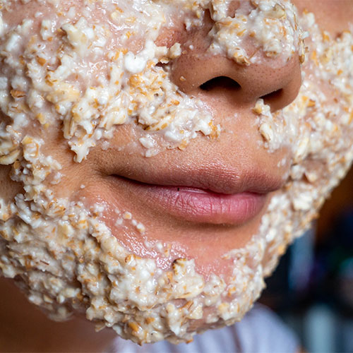 oatmeal best drugstore remedy dry skin