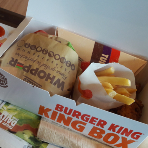 Burger King meal