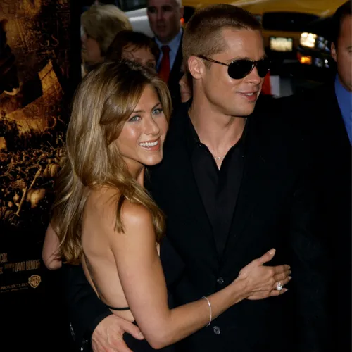 Brad Pitt and Jennifer Aniston
