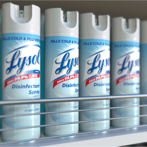 Lysol spray