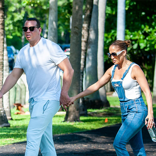 Jennifer Lopez and Alex Rodriguez