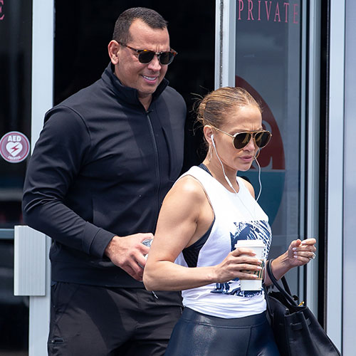 Jennifer Lopez and Alex Rodriguez