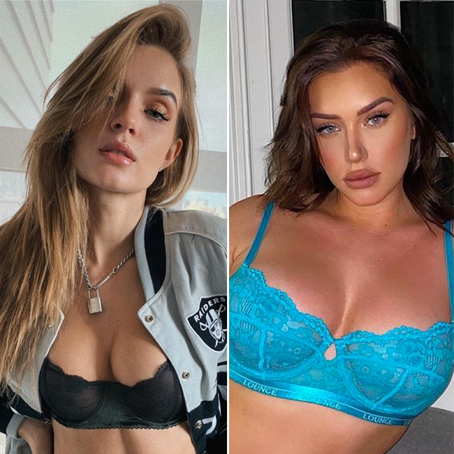 Celebs Are Wearing The Most Insane Push-Up Bras On Instagram–Josephine  Skriver's Black One Is Insane! - SHEfinds