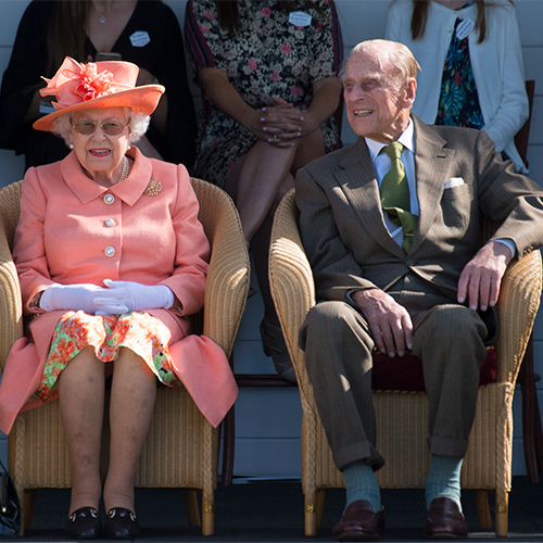 The Queen and Duke of Edinburgh