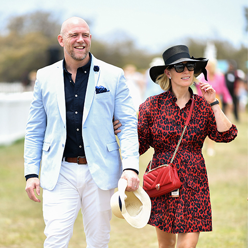 Mike and Zara Tindall