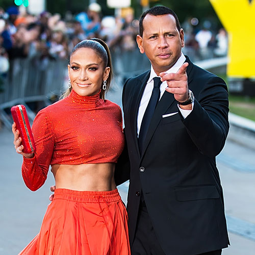 Jennifer Lopez and Alex Rodriguez Live it Up at Super Bowl 2021