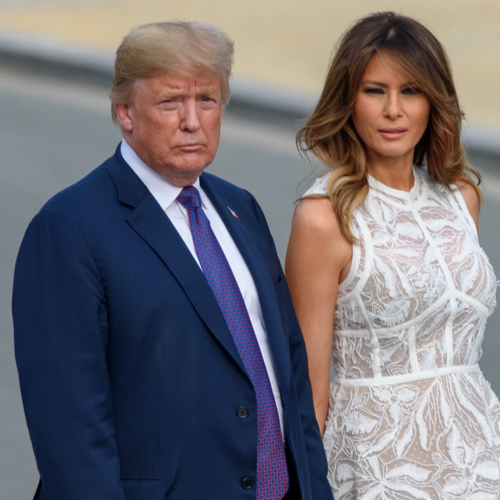 Donald and Melania Trump