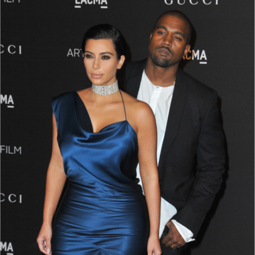 Kim Kardashian and Kanye West