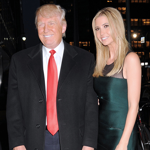 Ivanka Trump and Donald Trump