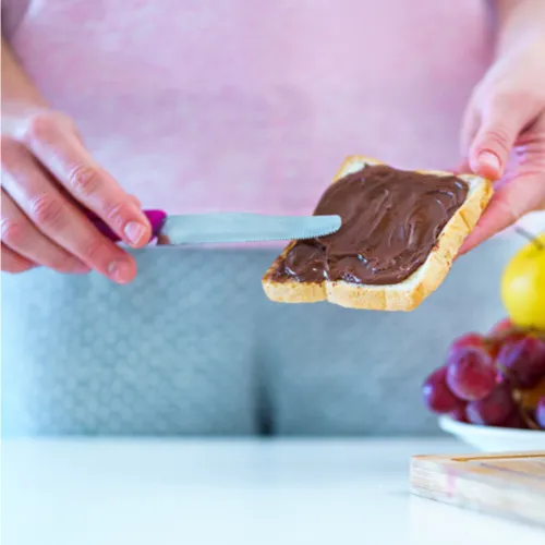 nutella on bread