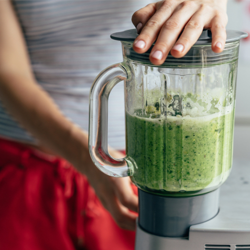 smoothie in blender