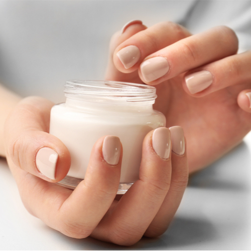 jar of moisturizer