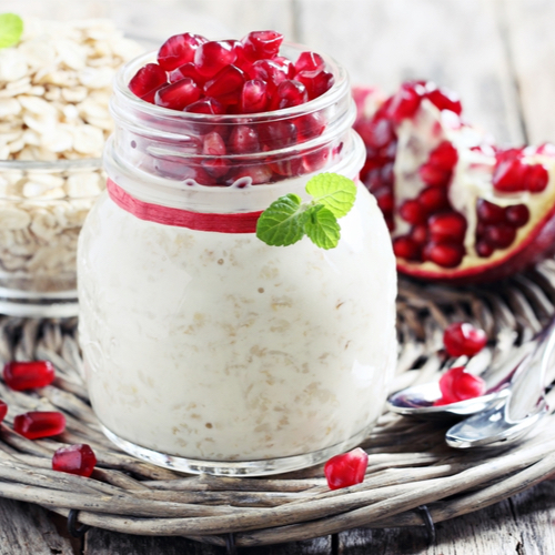 pomegranate oatmeal