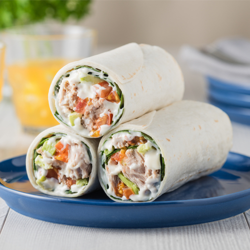 tuna salad wraps