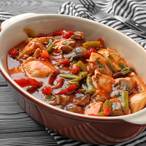 Slow Cooker Chicken Cacciatore