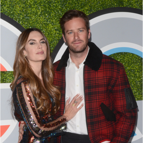 Armie Hammer and Elizabeth Chambers