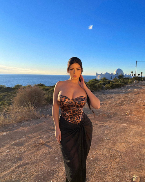 Demi Rose Is Wearing Sheer Lingerie On Instagram & She's Never