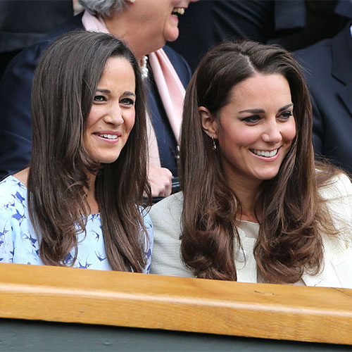 Pippa and Kate Middleton