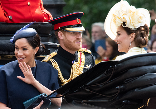 Meghan Markle and Kate Middleton