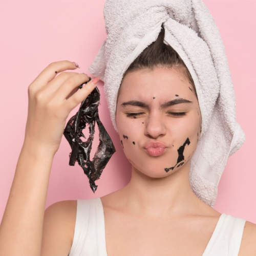 charcoal peel off mask